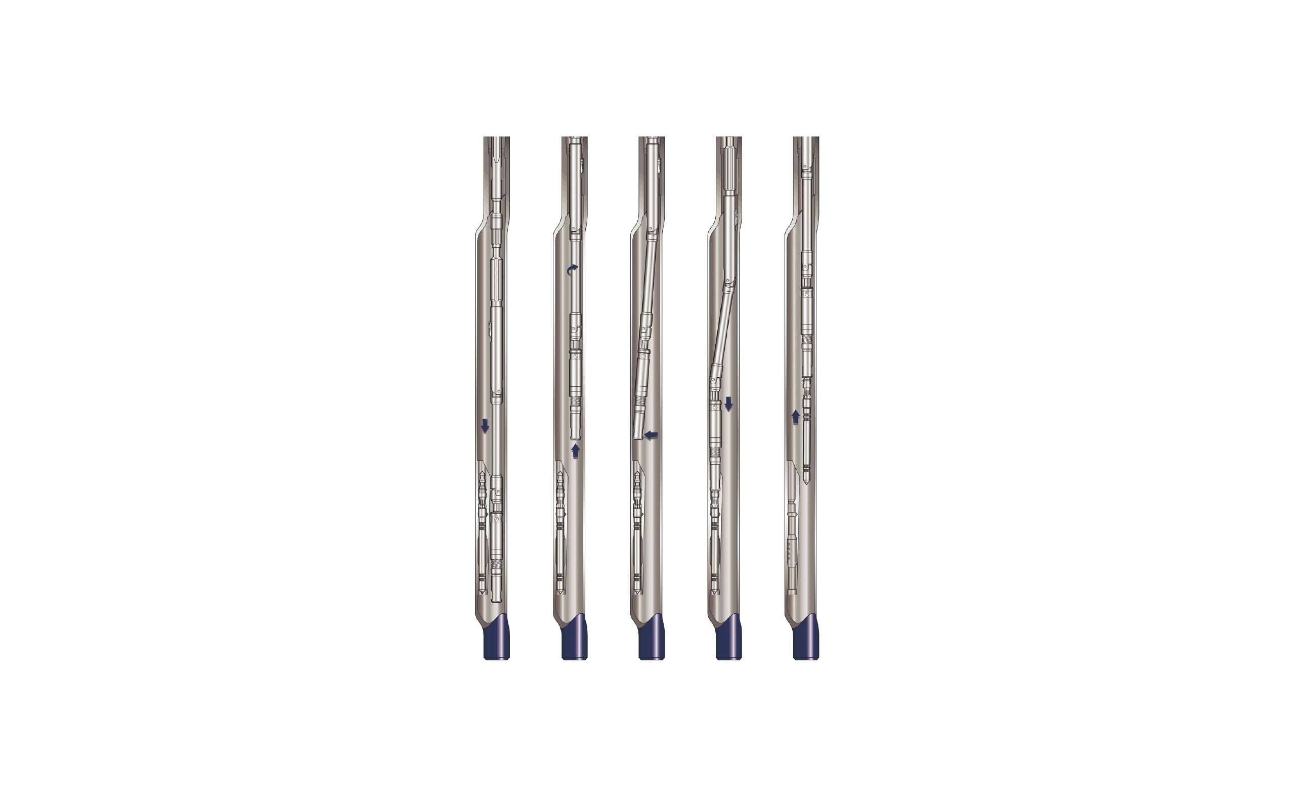 Technical drawing sectioned view