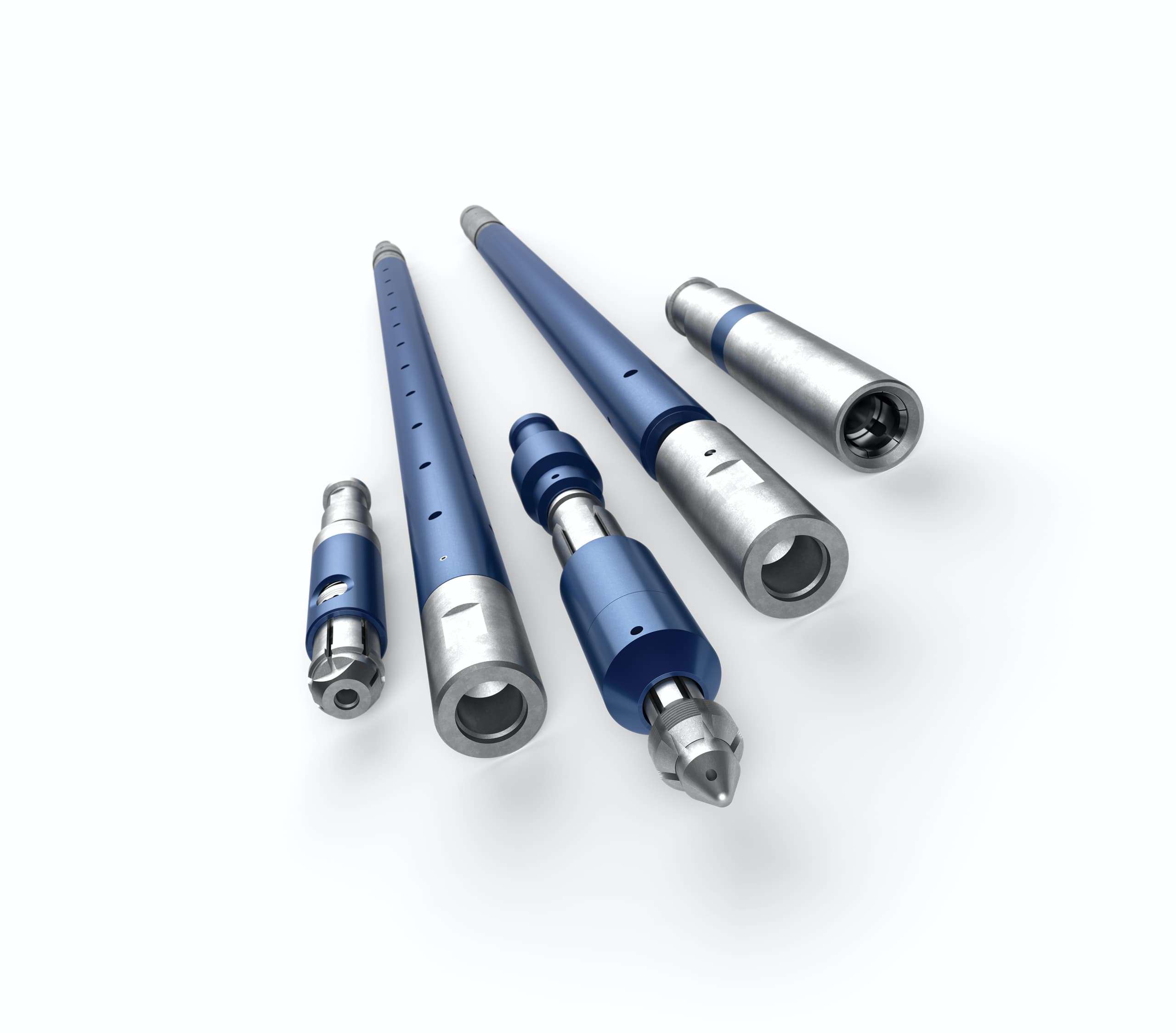 Slickline equipment rendering