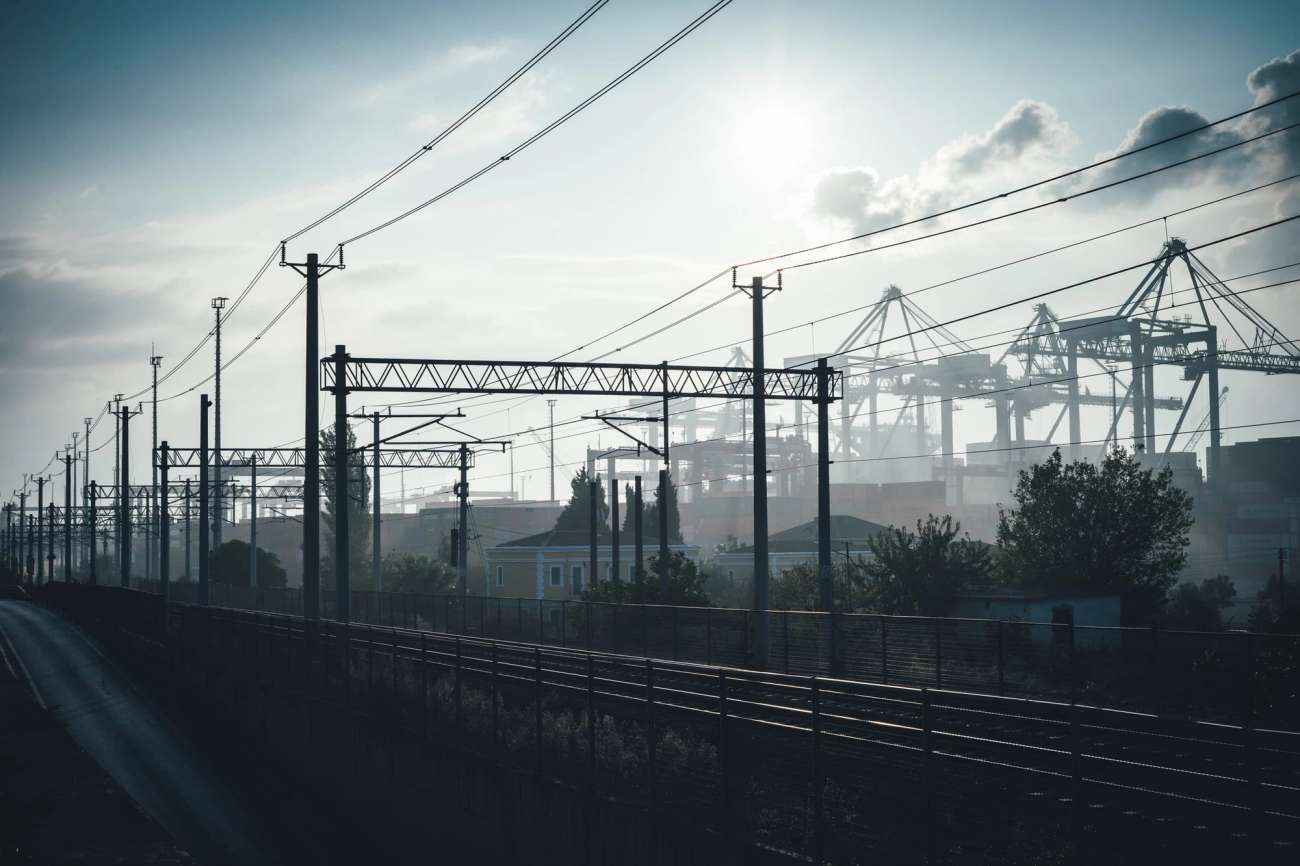Railway lines and cables