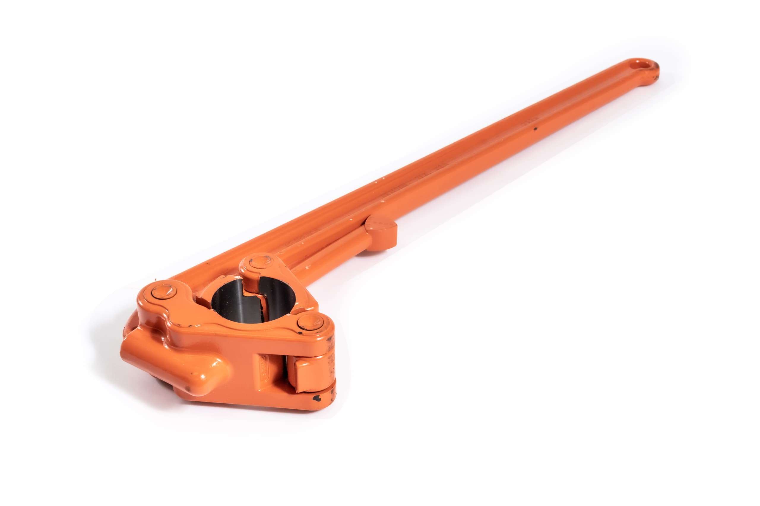Orange metal wrench