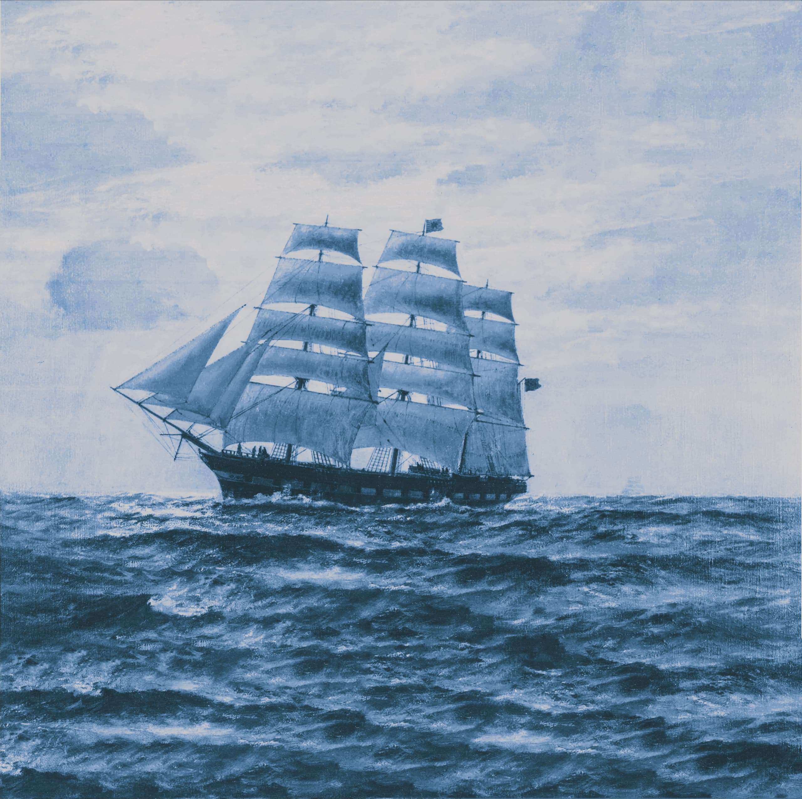 Painting of sailboat