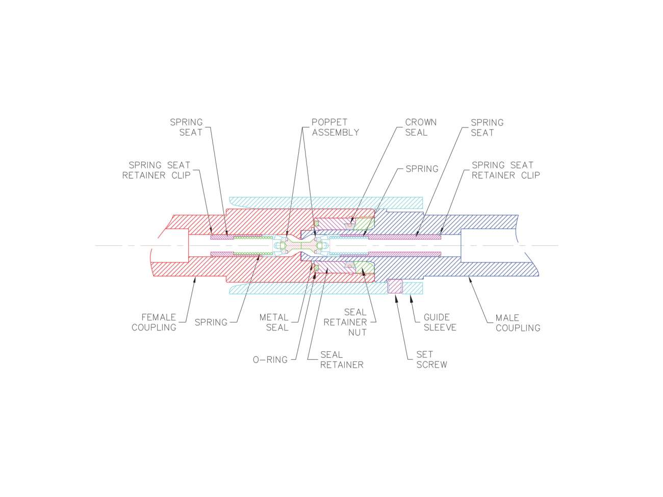 TO Series - Metal Seals technical drawing