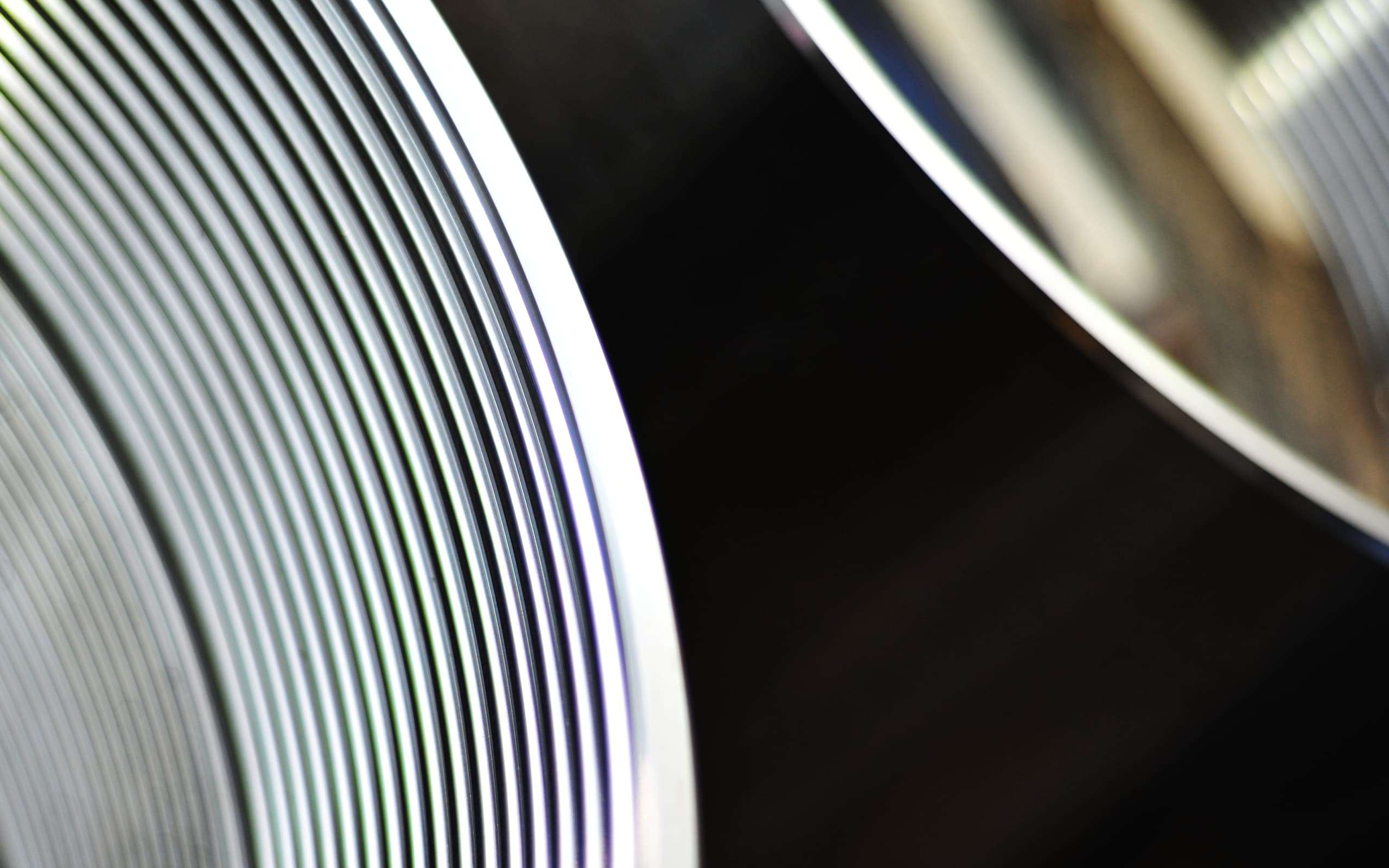 Close up of threading